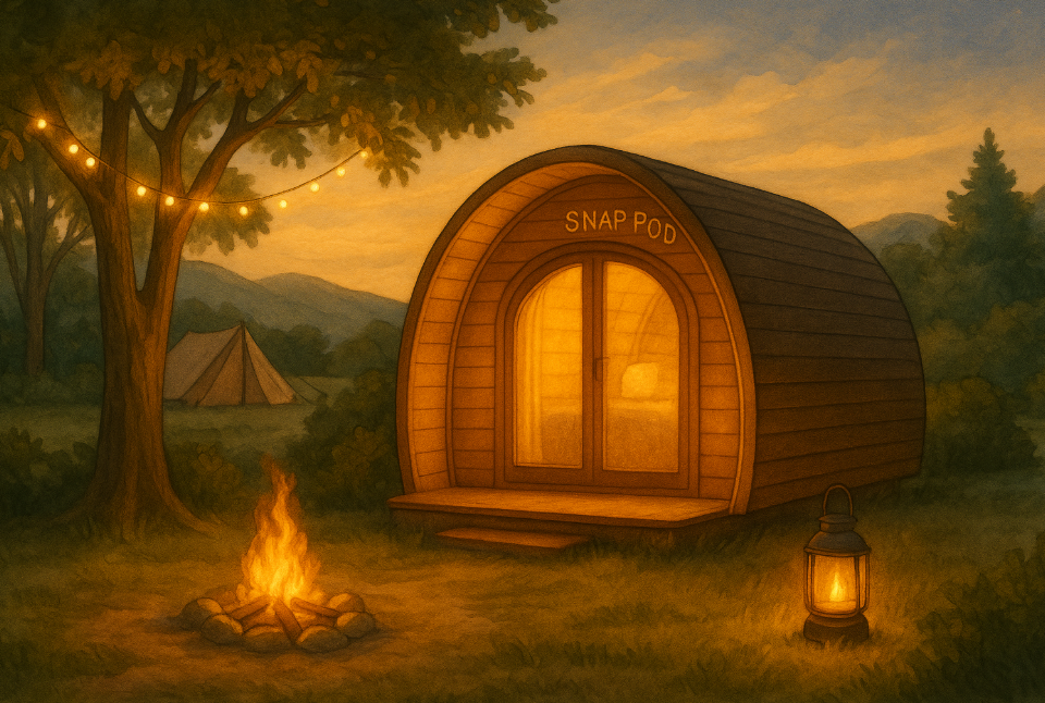 Glamping Boom 2025: Trends in UK Camping and How Snap Pod Fits In