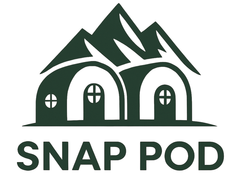 logo for the company snap pod ltd